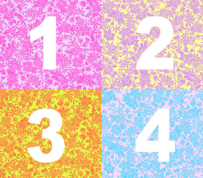 Floral Age Birthday Card