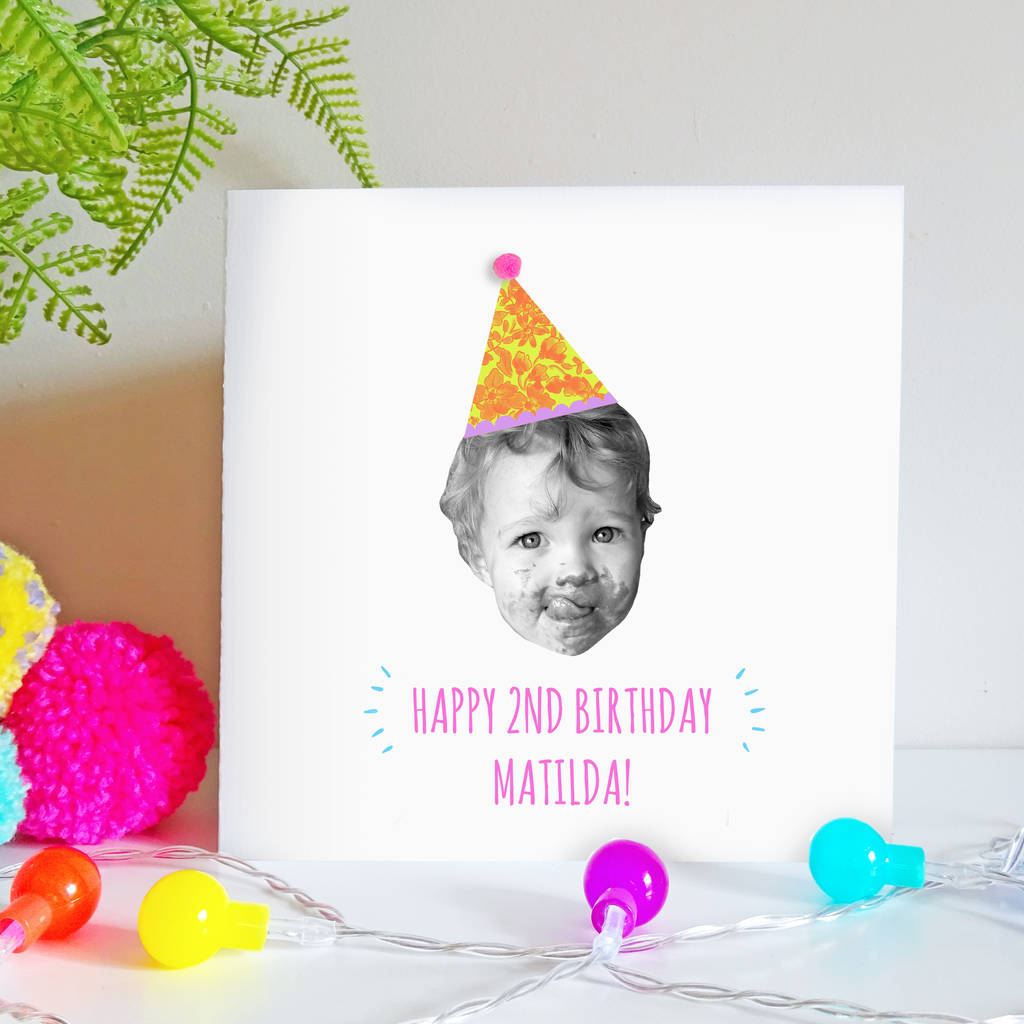 Happy Head Personalised Birthday Card