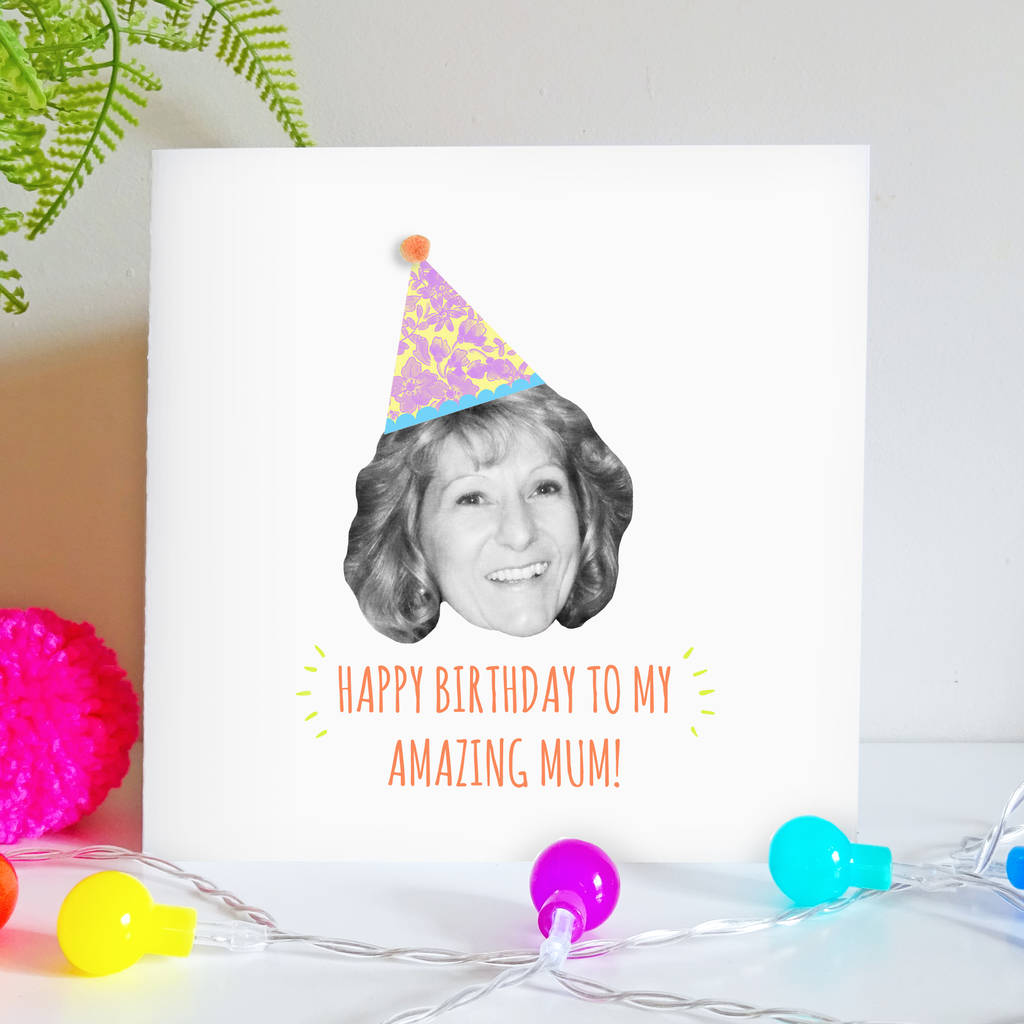 Happy Head Personalised Birthday Card
